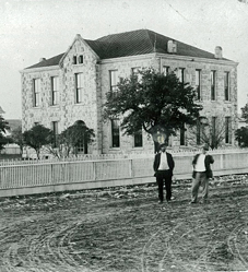 Edwards County Courthouse in Rocksprings - 1897