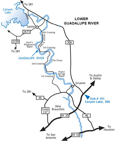 Frio River Flow Chart