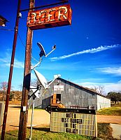 Beer Sign at Dance Hall Beer Sign at Dance Hall