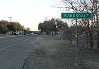 Barksdale Road Sign