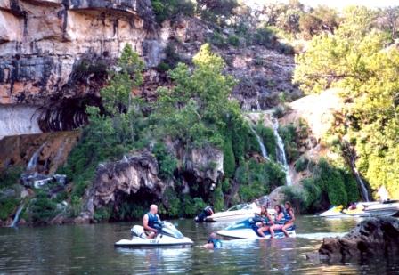 Deer Creek Falls at Lake Buchanan