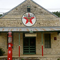 Texaco & Post Office in Driftwood