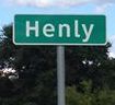 Henly Road Sign