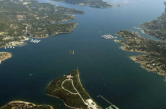 Jonestown Aerial View