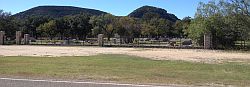 Vance Baptist Cemetery from Hwy 335