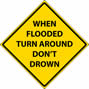 Flooded Sign