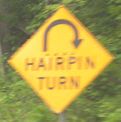 Hairpin Turn Sign